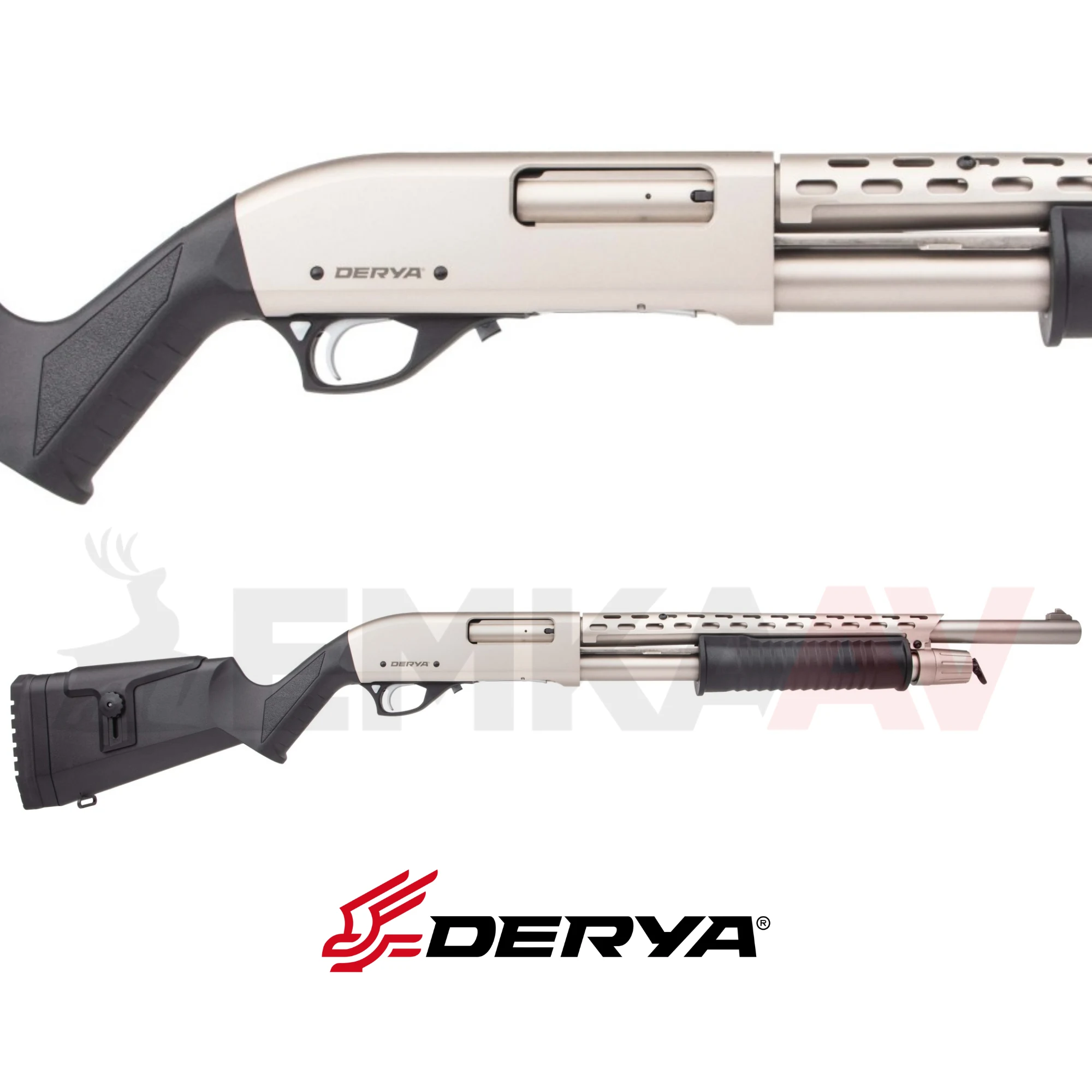 Derya CR-412S Marine Pompalı Av Tüfeği