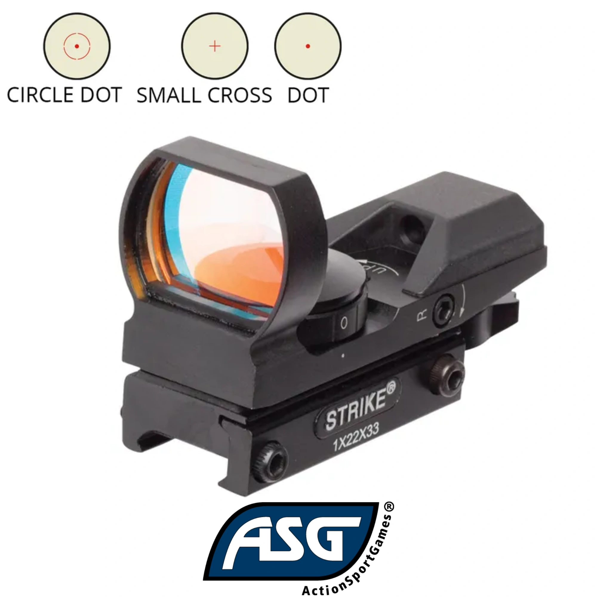 Asg Strike Systems 1x22x33 Red Dot Sight