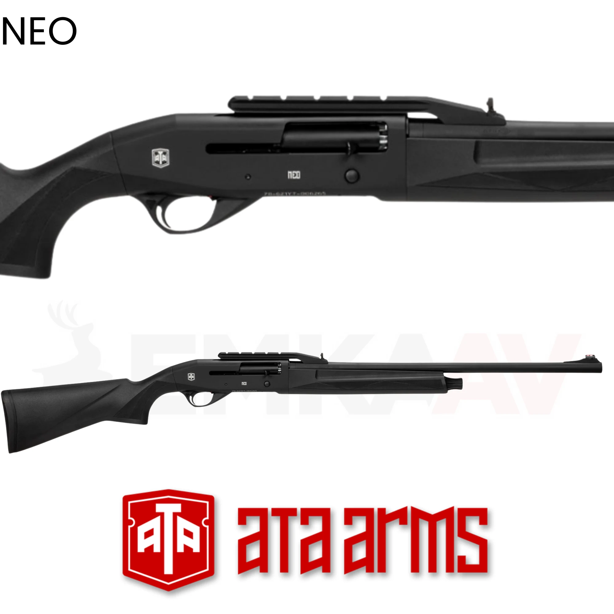 Ata Neo Sentetik Cantilever Slug Yarı Otomatik Av Tüfeği