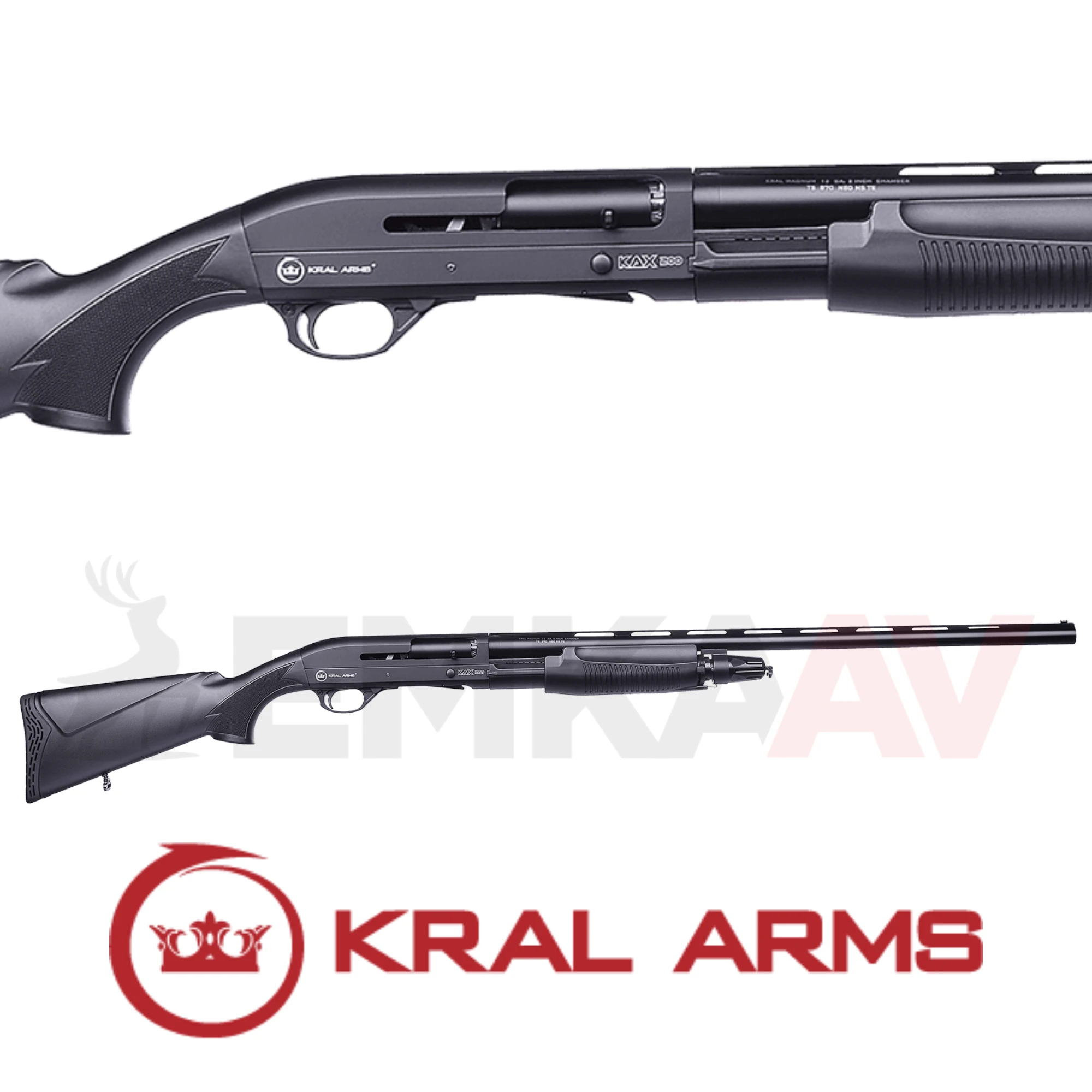 Kral Arms KP-12 Pompalı / Otomatik Av Tüfeği (Çift Sistem)