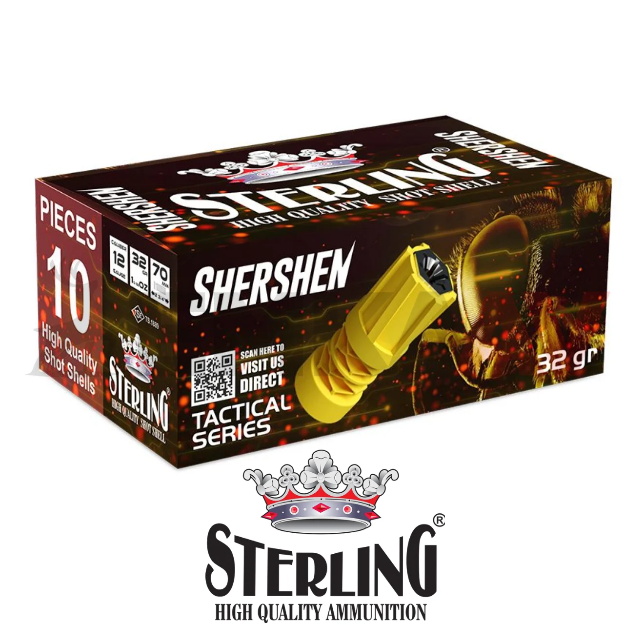 Sterling Shershen Tek Kurşun 12 Kalibre Av Fişeği