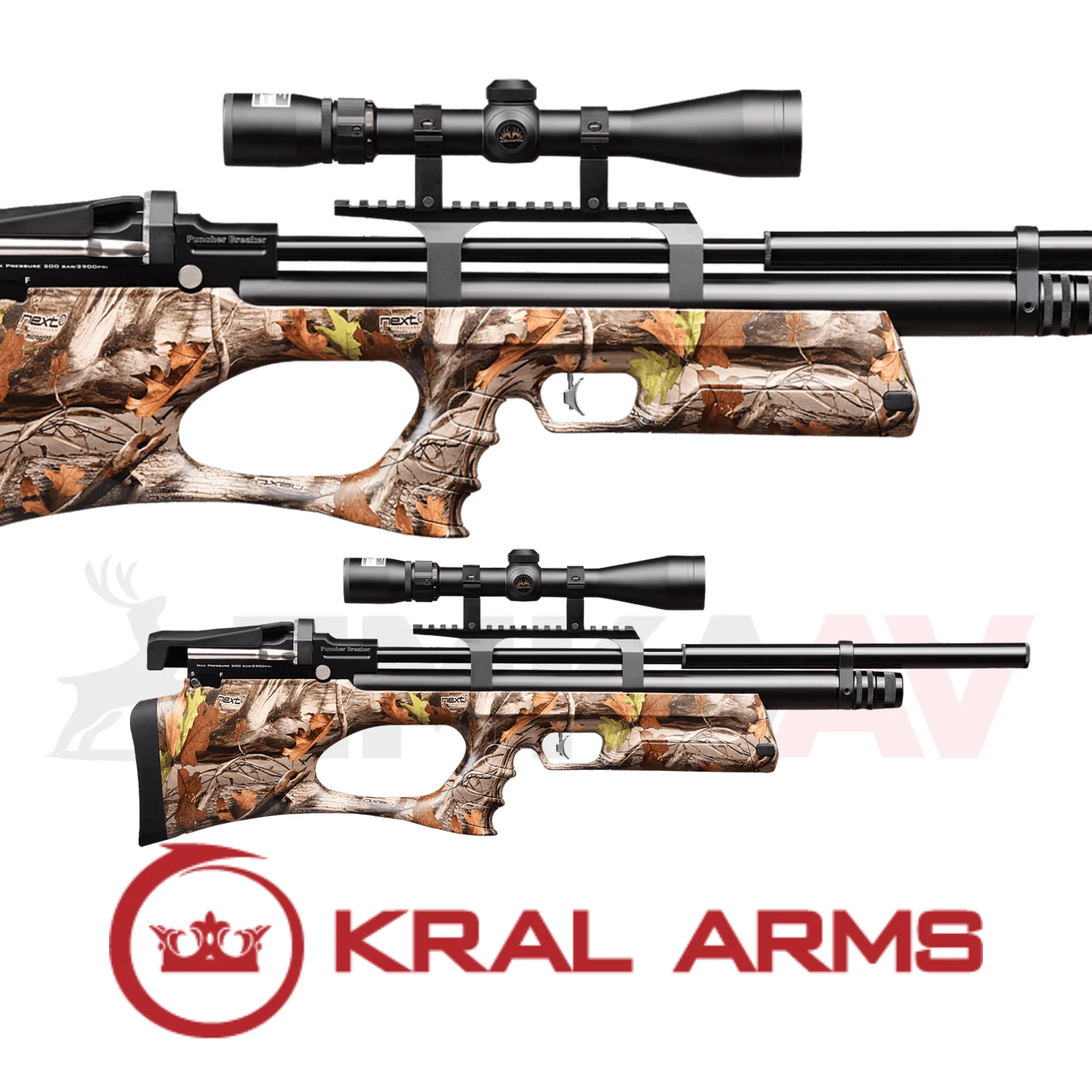 Kral PCP Puncher Breaker GS Camo Havalı Tüfek