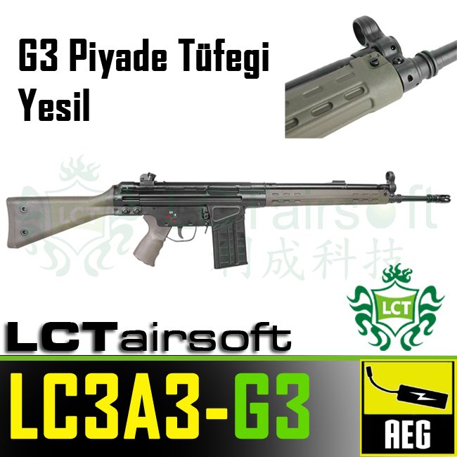 LCT G3 Piyade Tüfeği LC3A3 GREEN