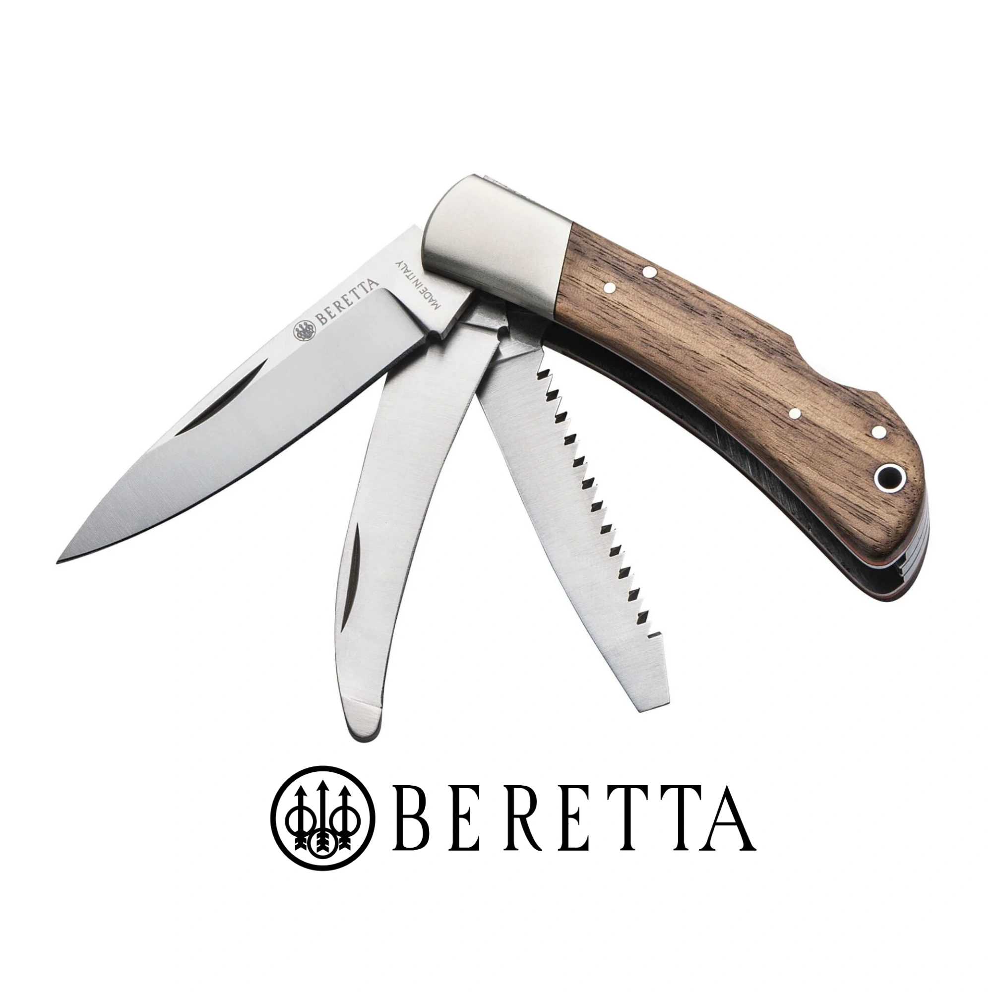 Beretta Üç Bıçaklı Kilitli Çakı