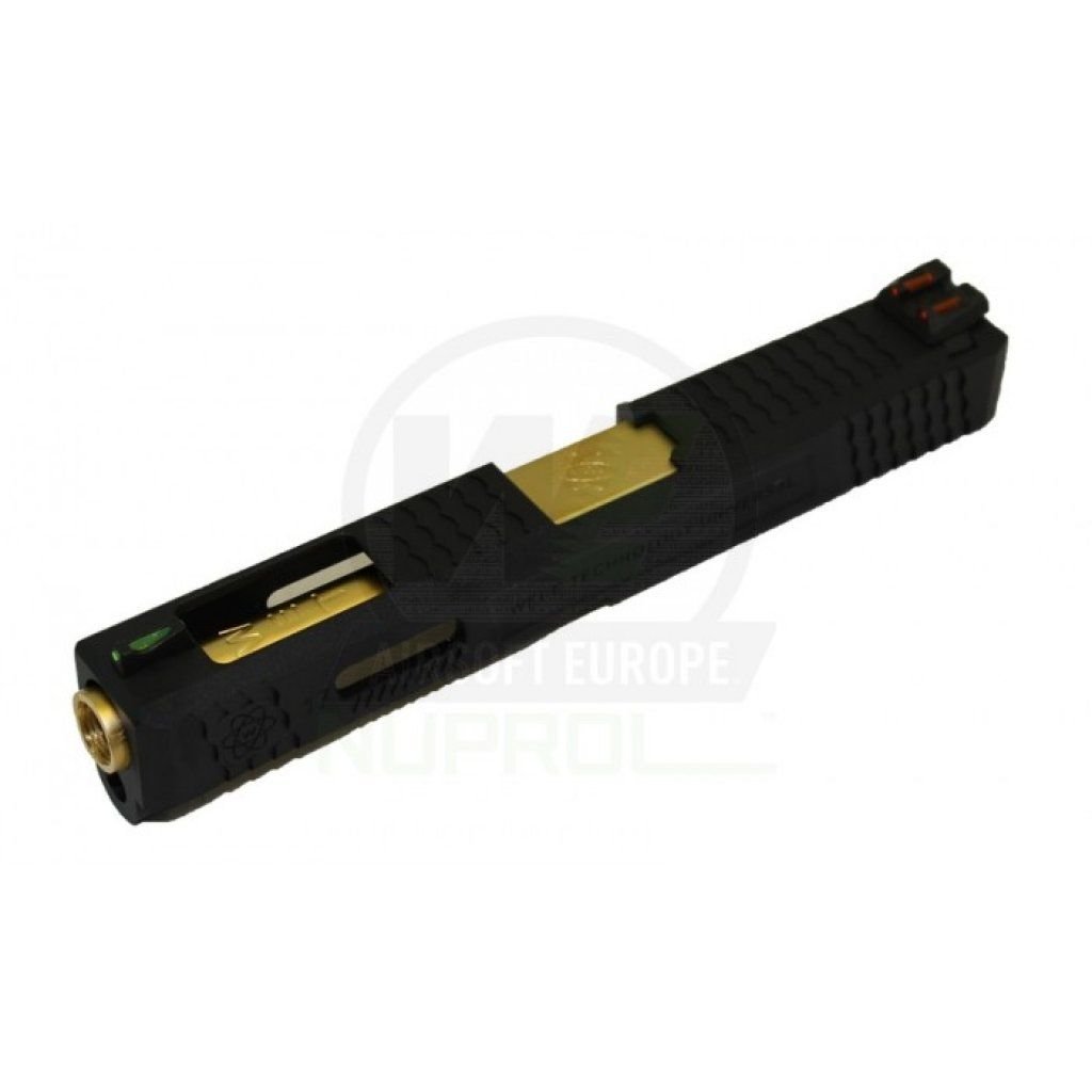 WE GLOCK G17 GEN4 SLIDER (KIZAK) (Golden Barrel)