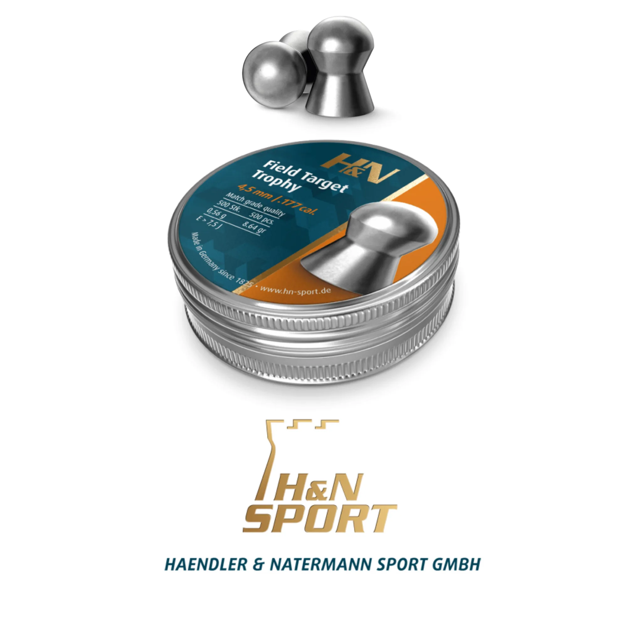 H&N Field Target Trophy 4.5 mm Saçma / 500 Adet