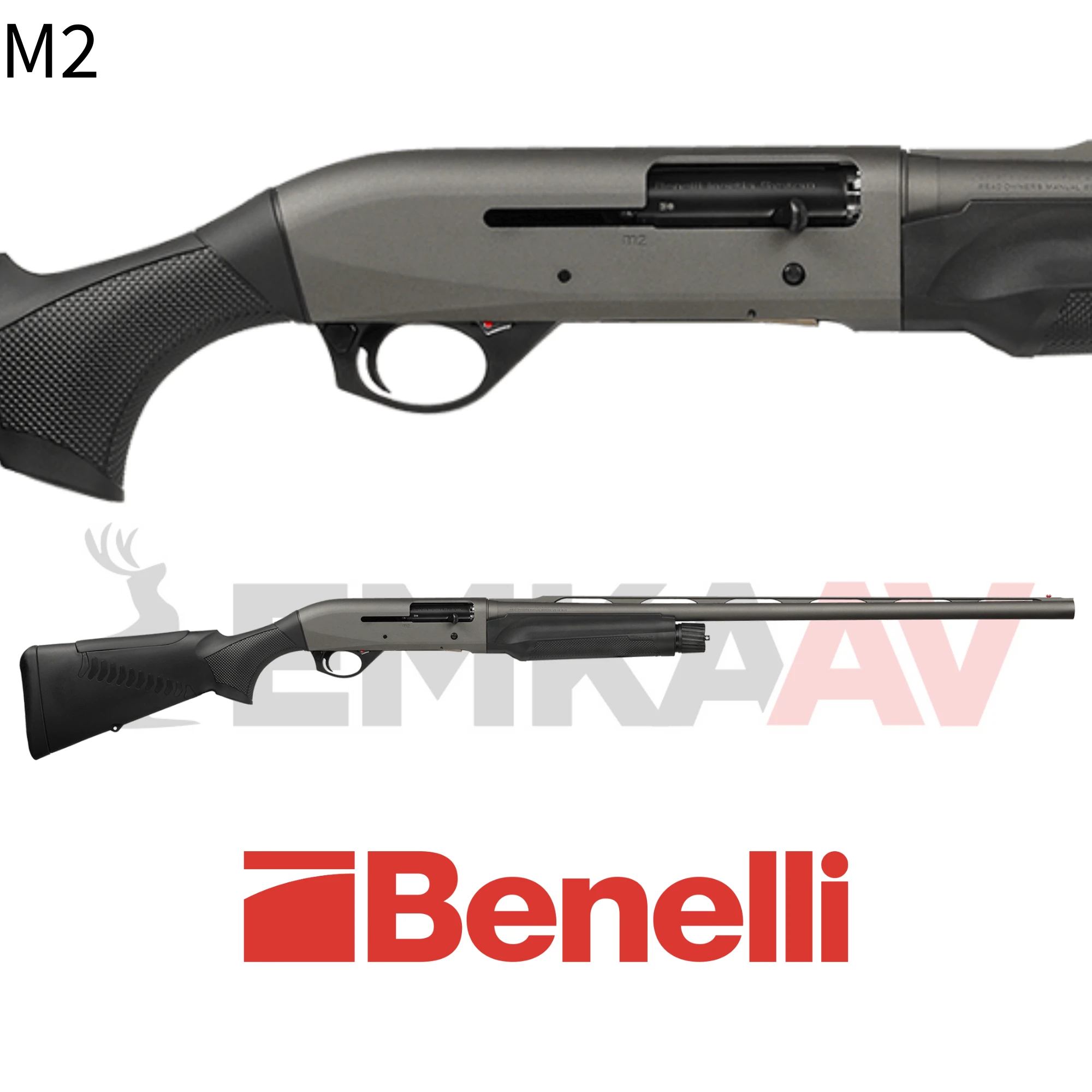 Benelli M2 Tungsten Cerakote Black Yarı Otomatik Av Tüfeği