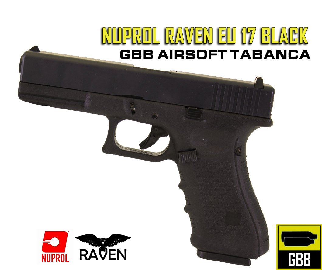 NUPROL RAVEN Glock G17 BLACK Gen4 - Siyah