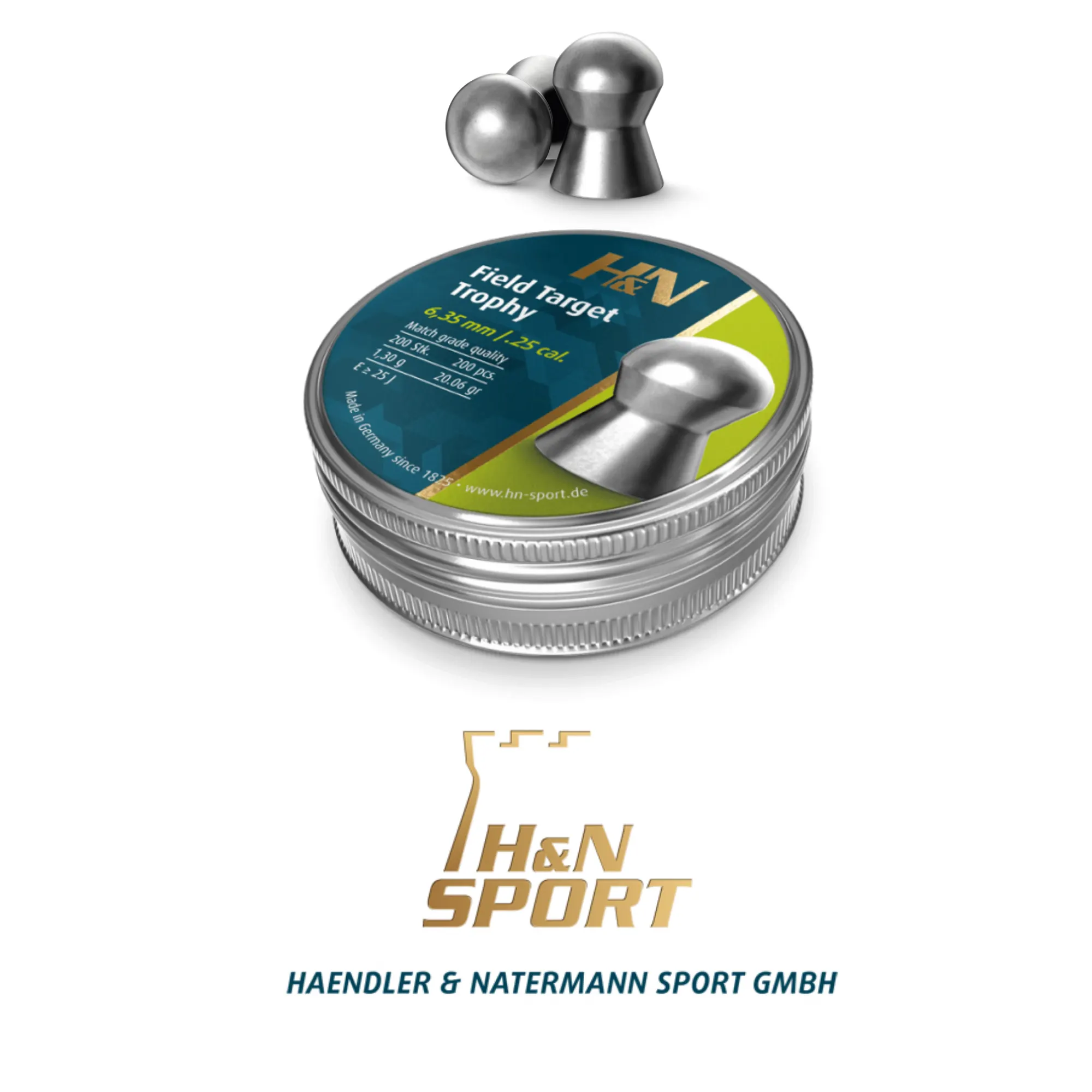 H&N Field Target Trophy 6.35 mm Saçma / 200 Adet