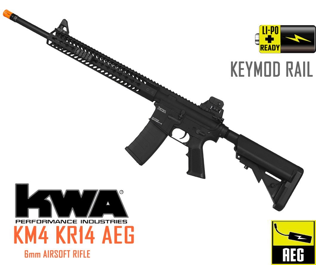 KWA KM4 KR14 LiPO Ready Airsoft Tüfek