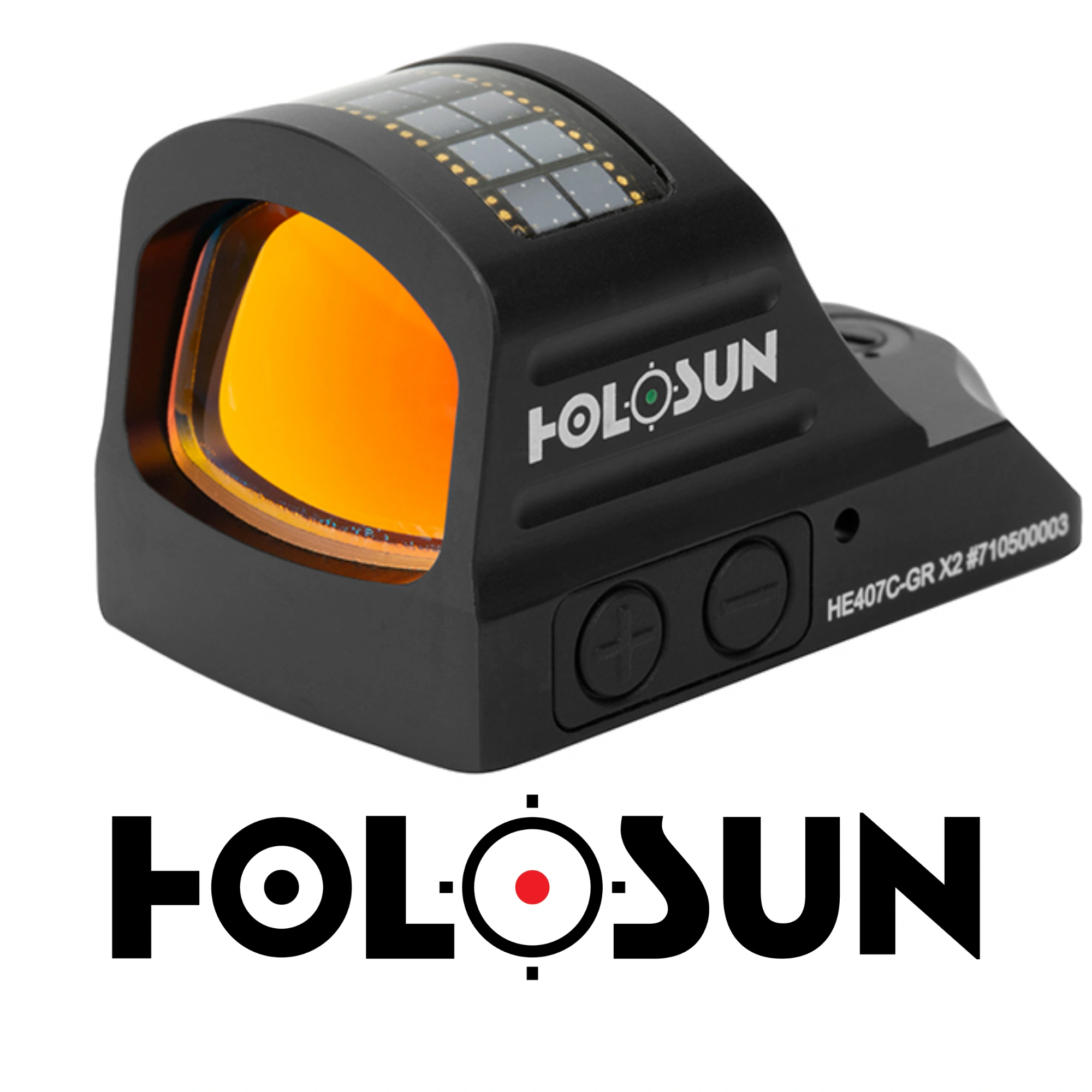 Holosun HE407C-GR X2 Classic Solar Open Refleks Green Dot (2 MOA)