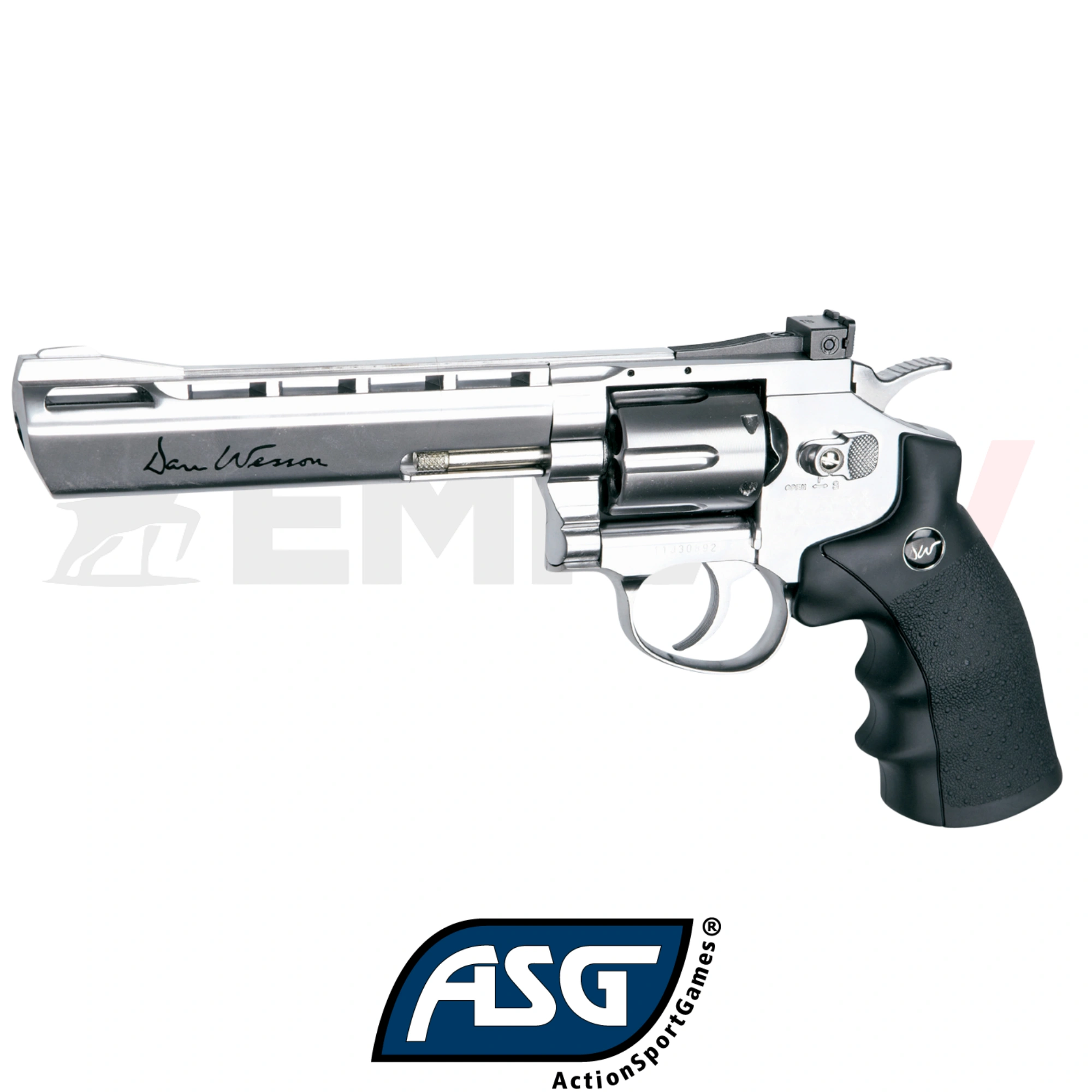 Asg Dan Wesson 6 Silver Pellet Toplu Havalı Tabanca 17611