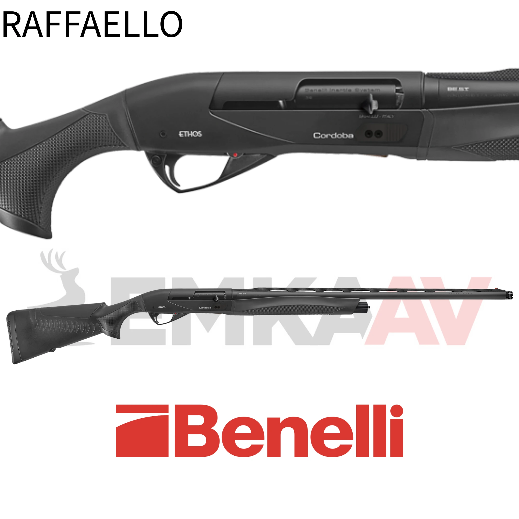 Benelli Raffaello Ethos Cordoba A.I. BE.S.T. Yarı Otomatik Av Tüfeği