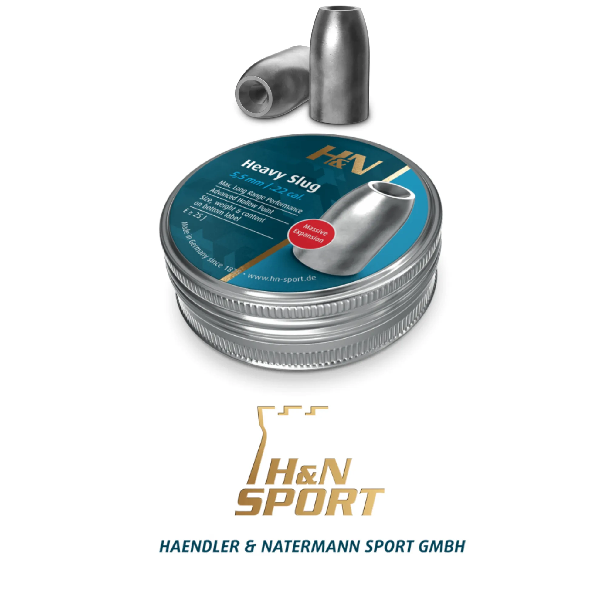 H&N Heavy Slug 40 Grain 5.5 mm Saçma / 120 Adet
