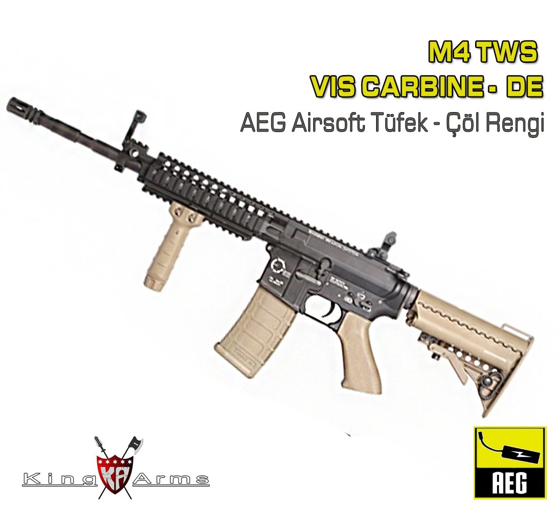 TWS M4 VIS Carbine - Çöl Rengi