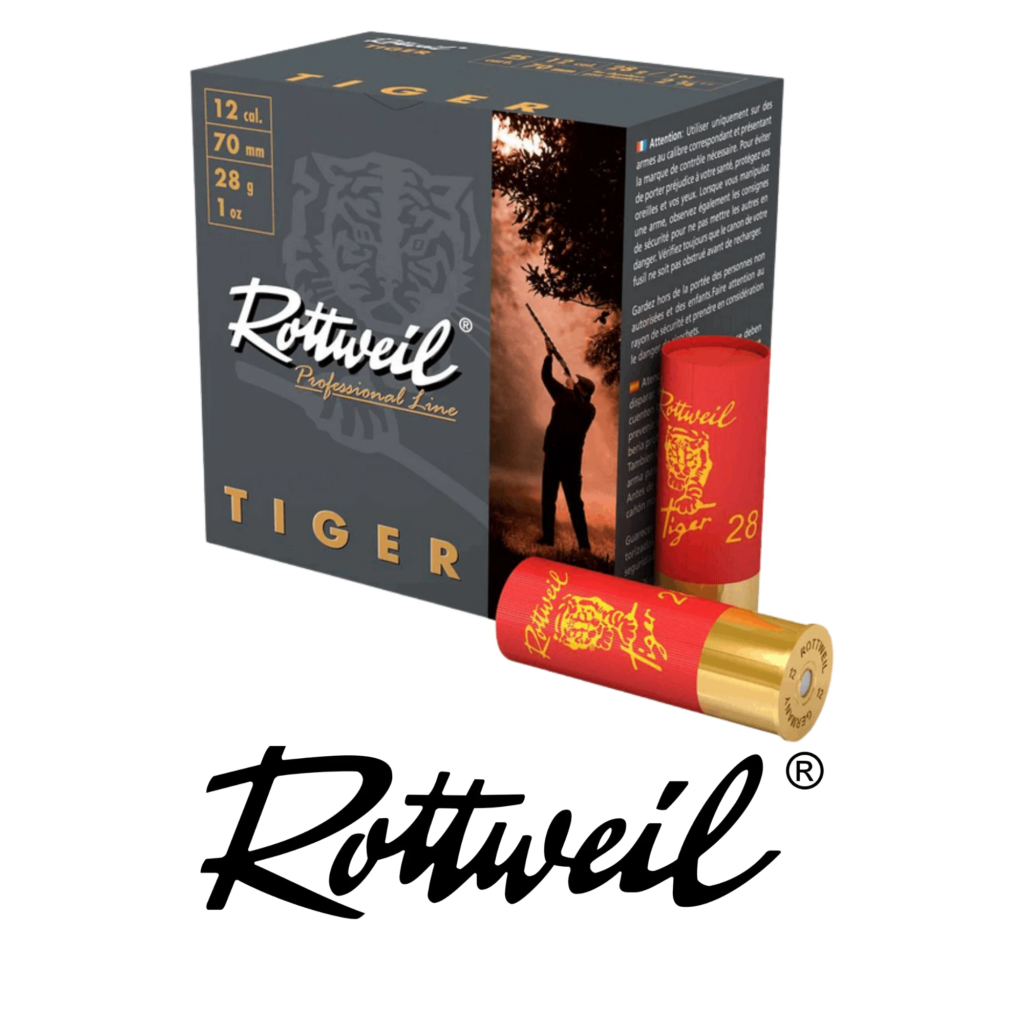 Rottweil Tiger 28 Gram 12 Kalibre Av Fişeği
