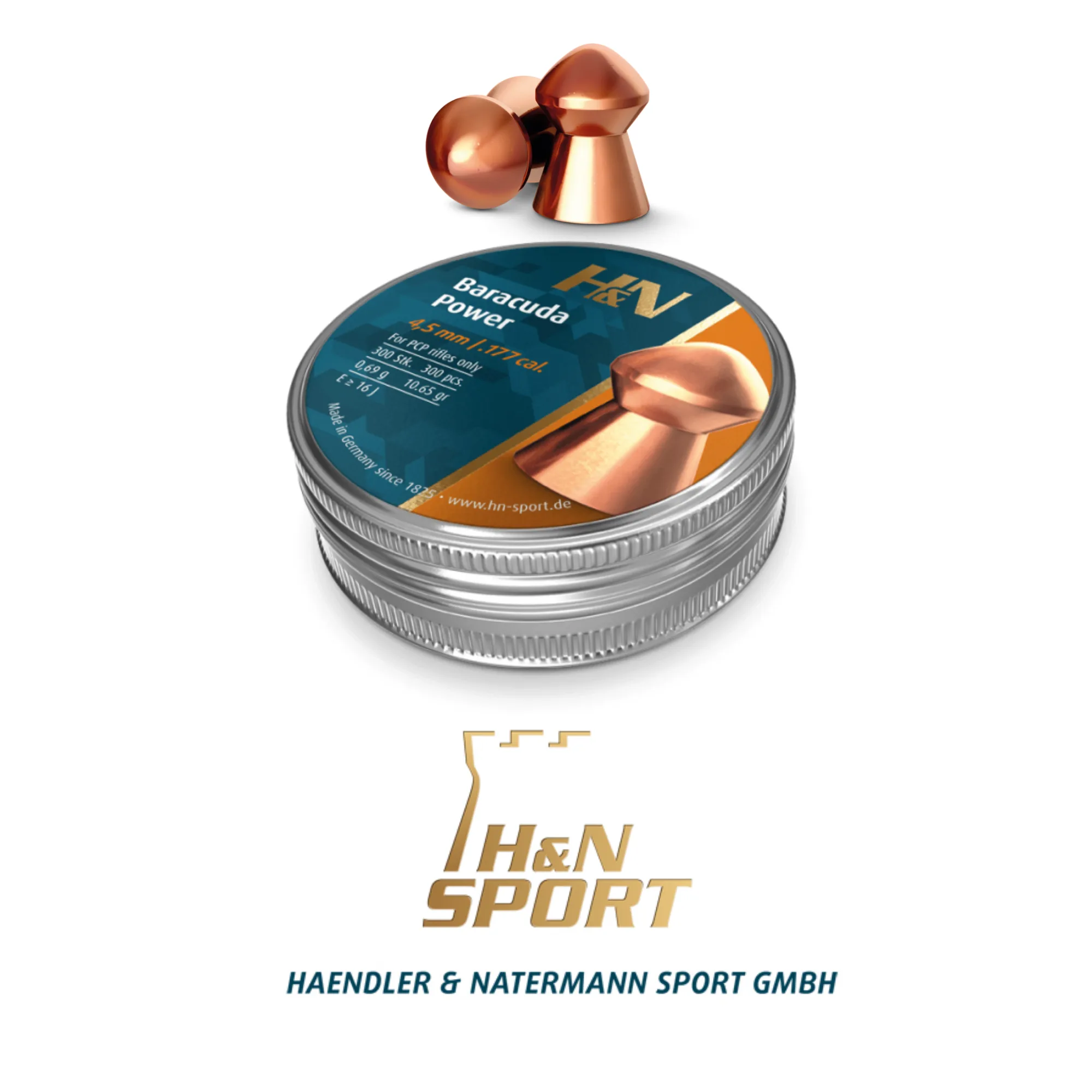 H&N Baracuda Power 5.5 mm Saçma / 200 Adet