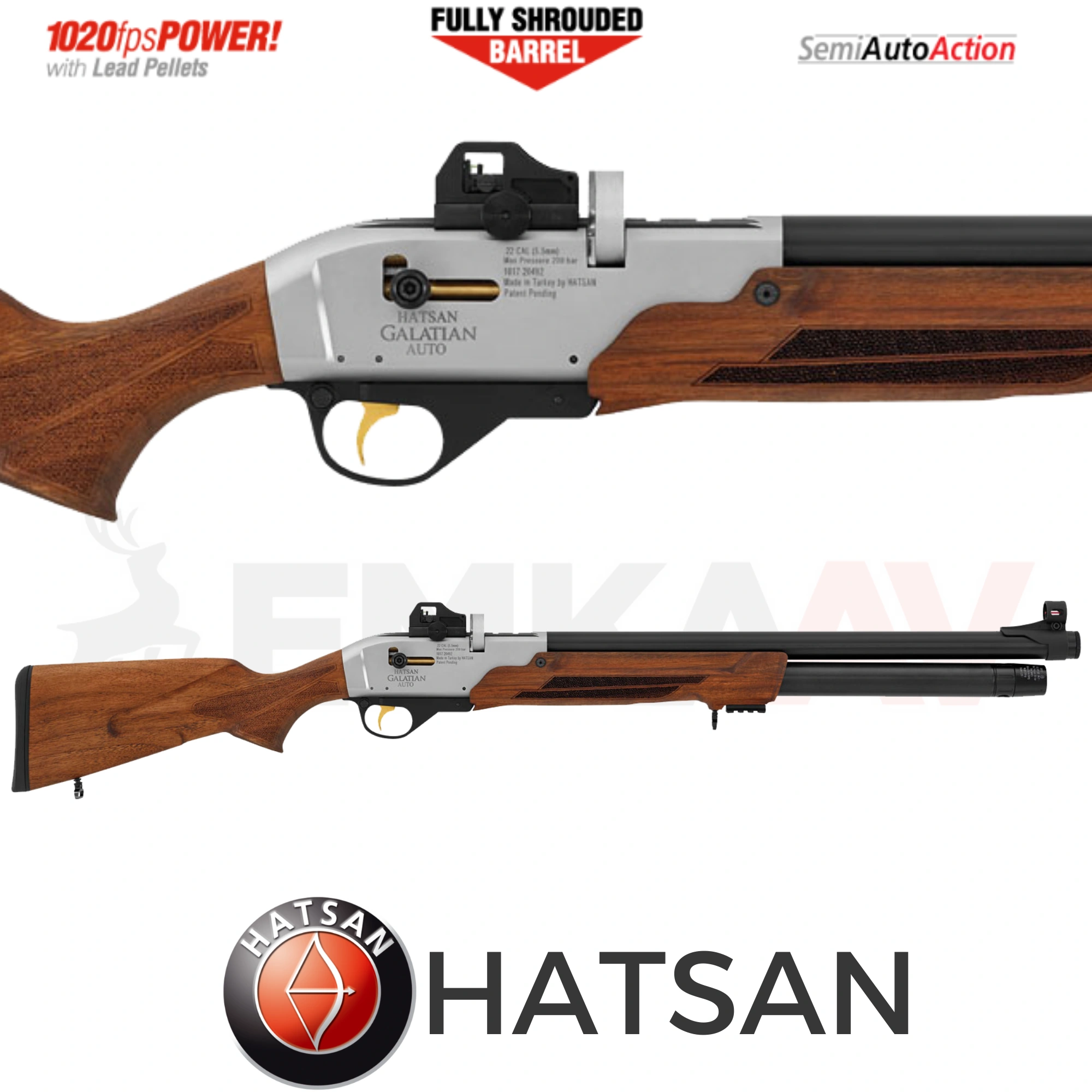 Hatsan Galatian V ( 5 Auto PCP Havalı Tüfek