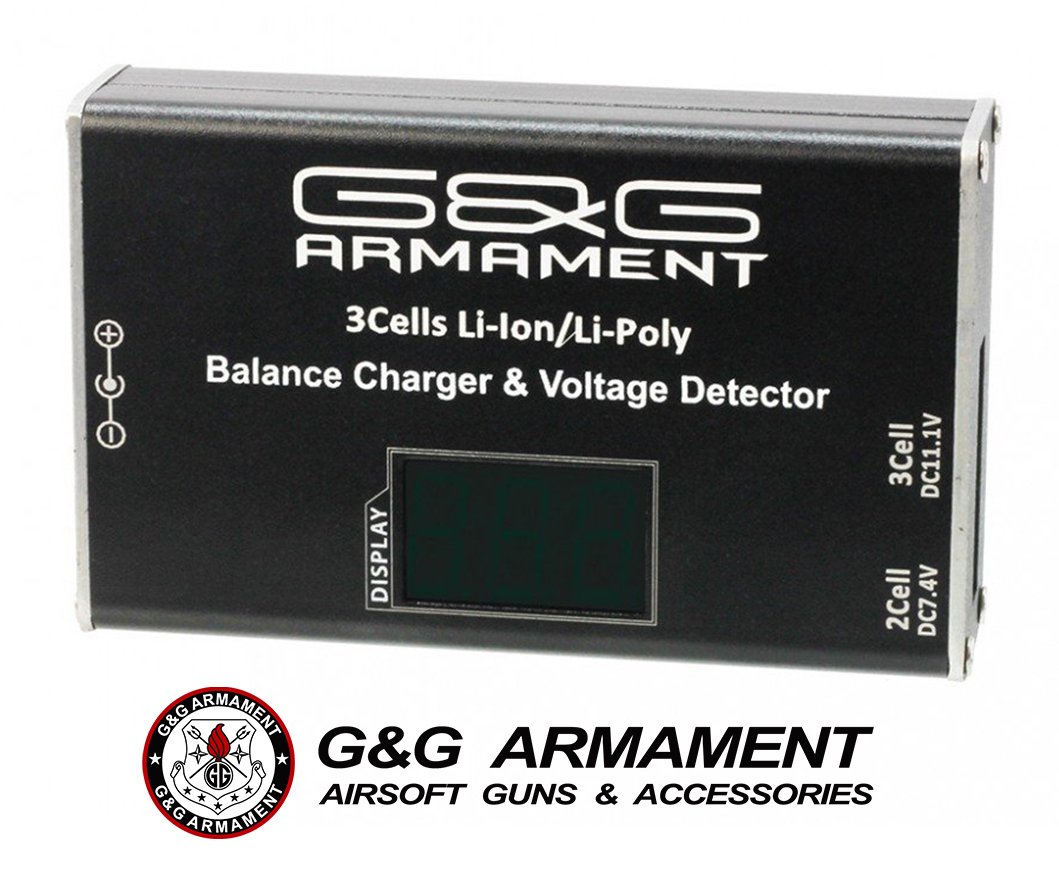 G&G LiPo Şarj Cihazı Balance Voltaj Dedektörlü