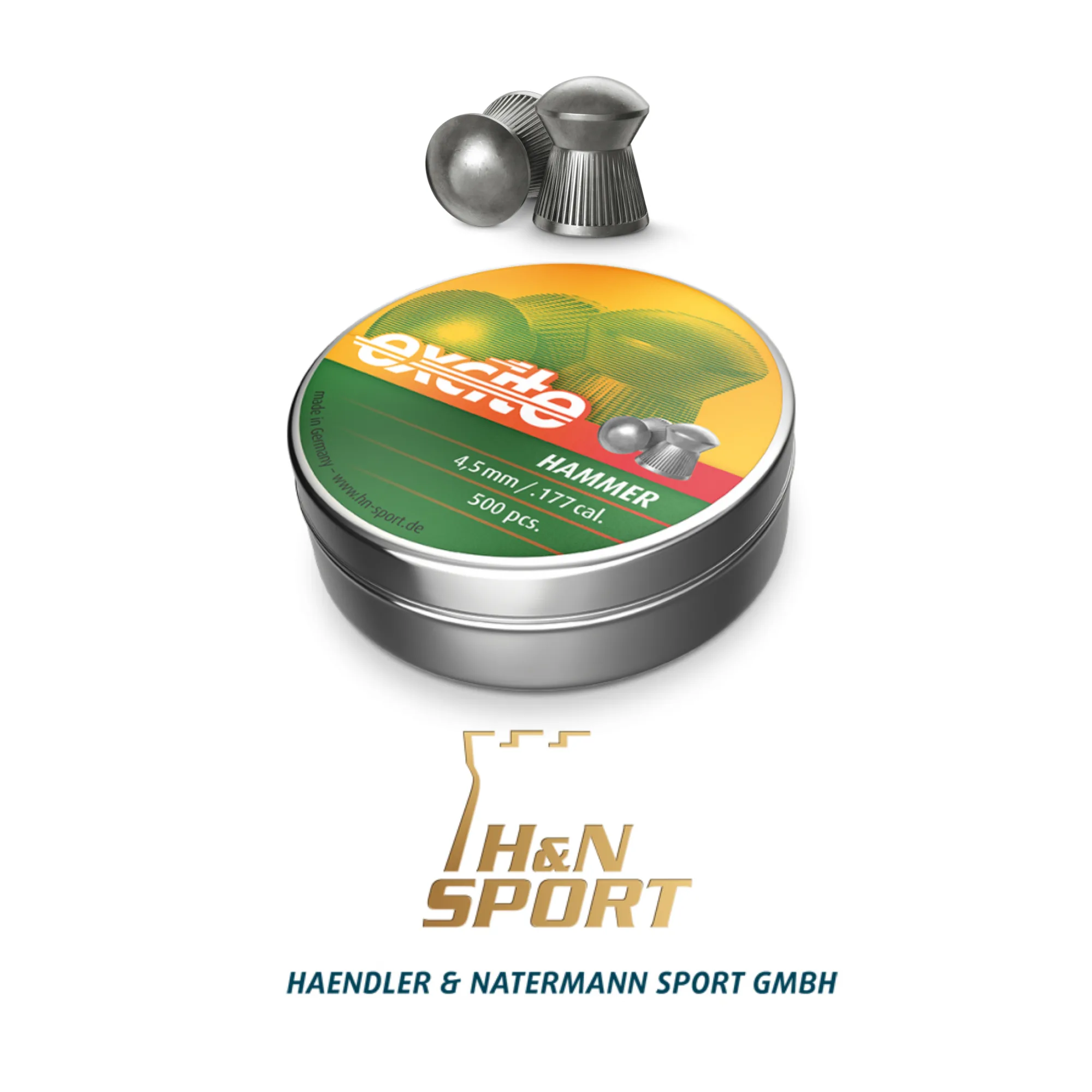 H&N Excite Hammer 5.5 mm Saçma / 250 Adet