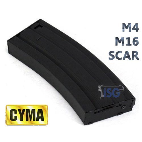 M4 / M16 / SCAR METAL Hi-Cap Magazine Şarjör 450 BB Cyma M001