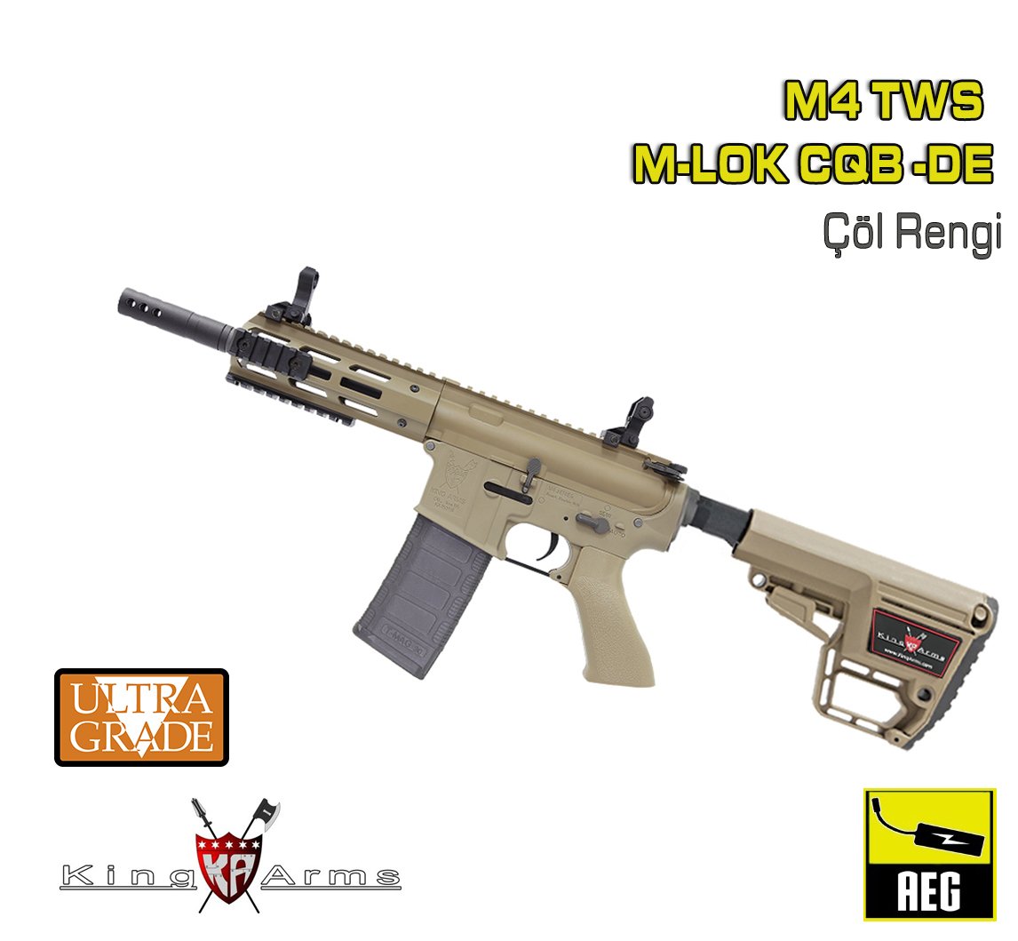 M4 TWS M-LOK CQB - Çöl Rengi