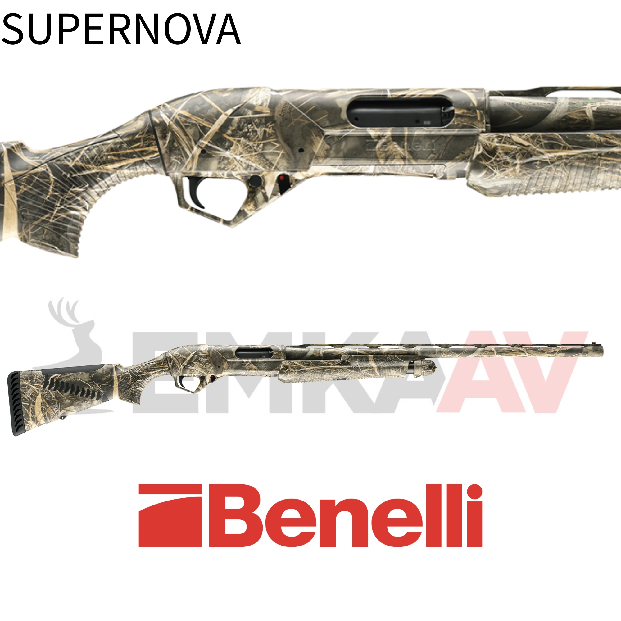 Benelli Supernova Camo Max7 Pompalı Av Tüfeği