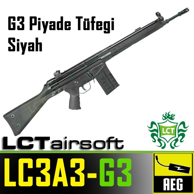 LCT G3 Piyade Tüfeği LC3A3 Black