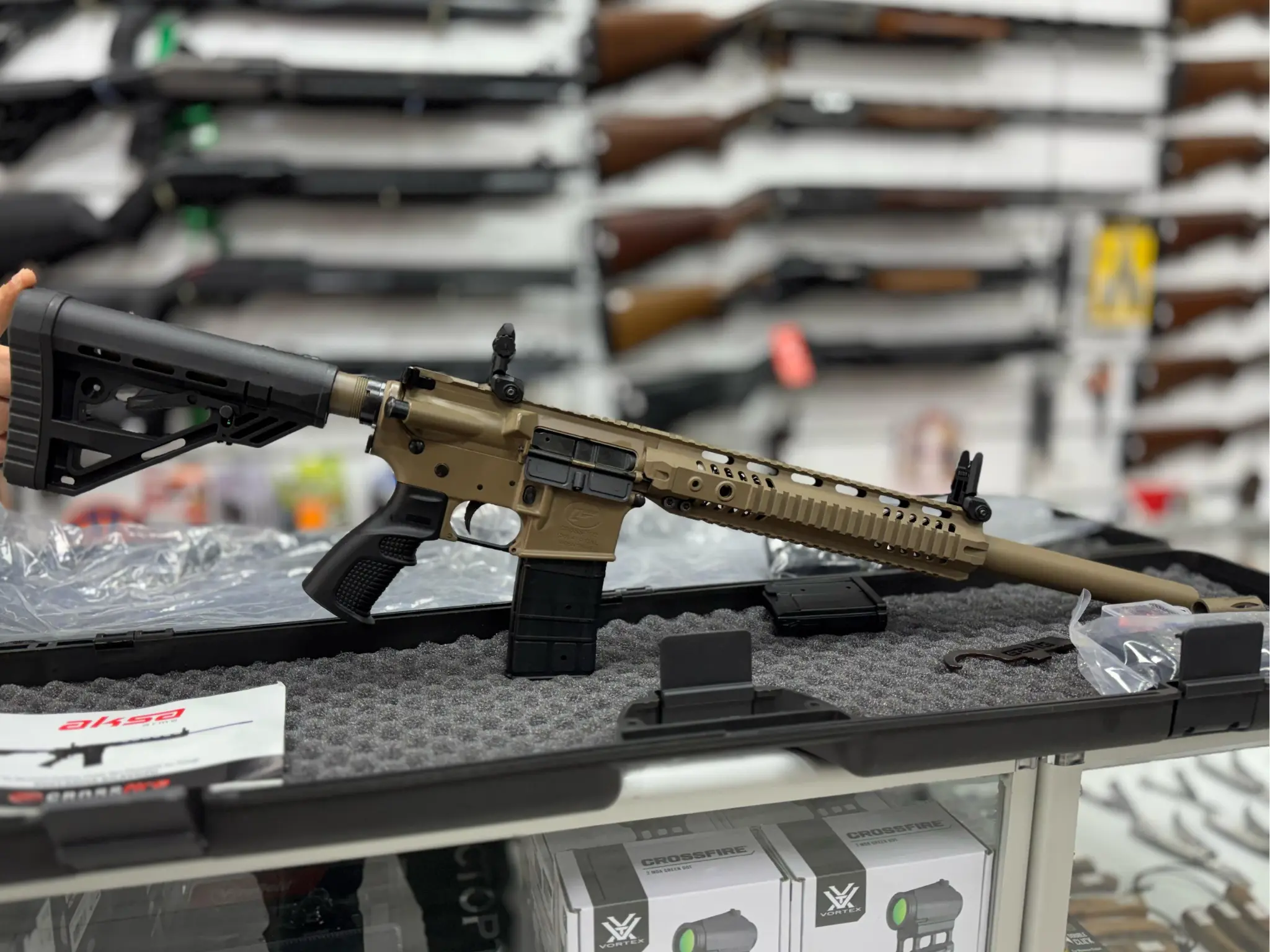 2.EL / Aksa T-14 Tan 36 Kalibre Şarjörlü Otomatik Av Tüfeği