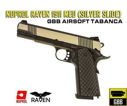 Nuprol RAVEN 1911 MEU (SILVER SLIDE)
