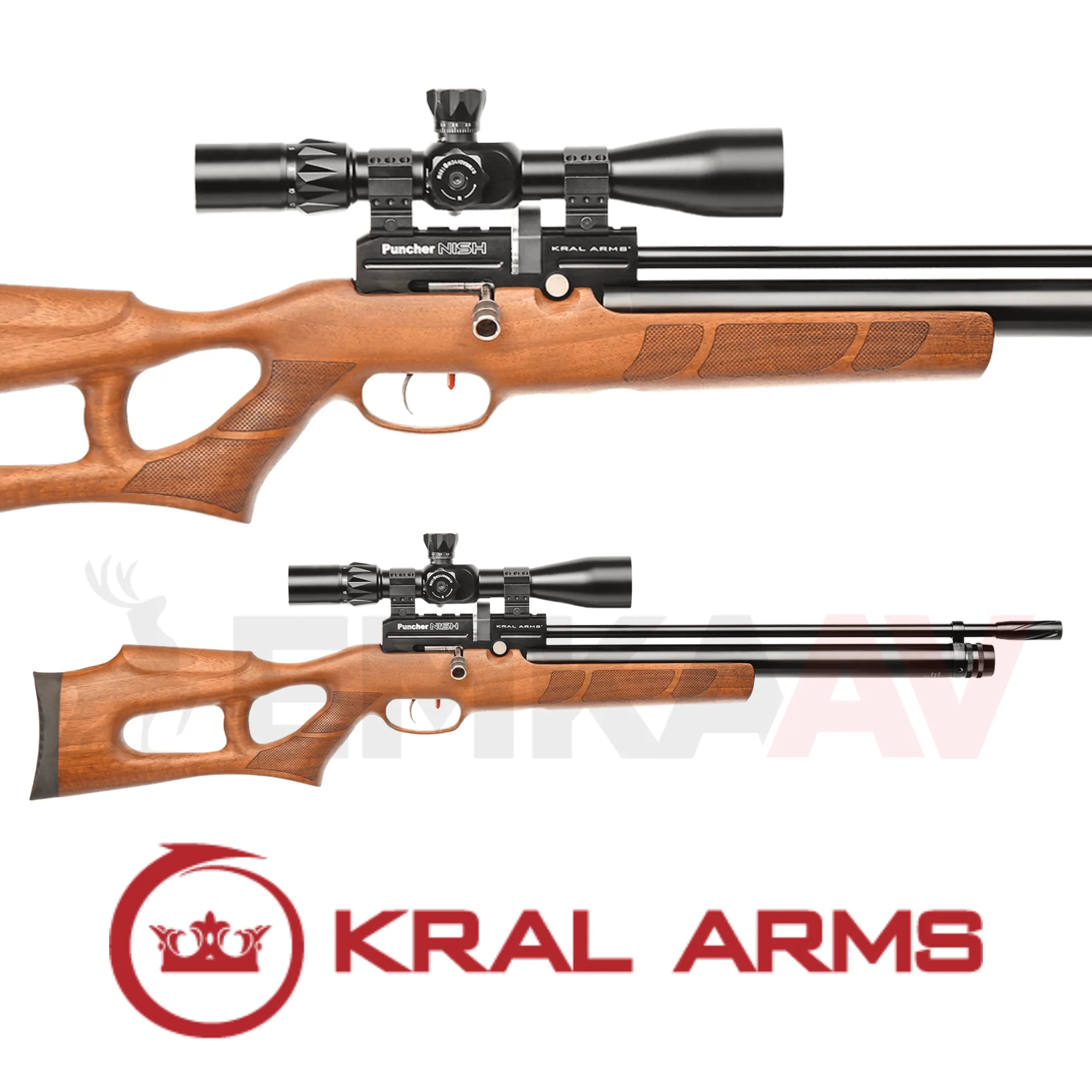 Kral Arms Puncher Nish W PCP Havalı Tüfek