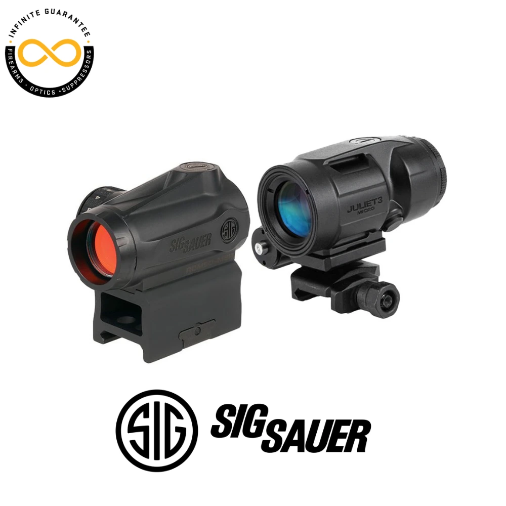 Sig Sauer Romeo MSR Gen2 & Juliet3 Micro Combo | Red Dot & Büyüteç Seti