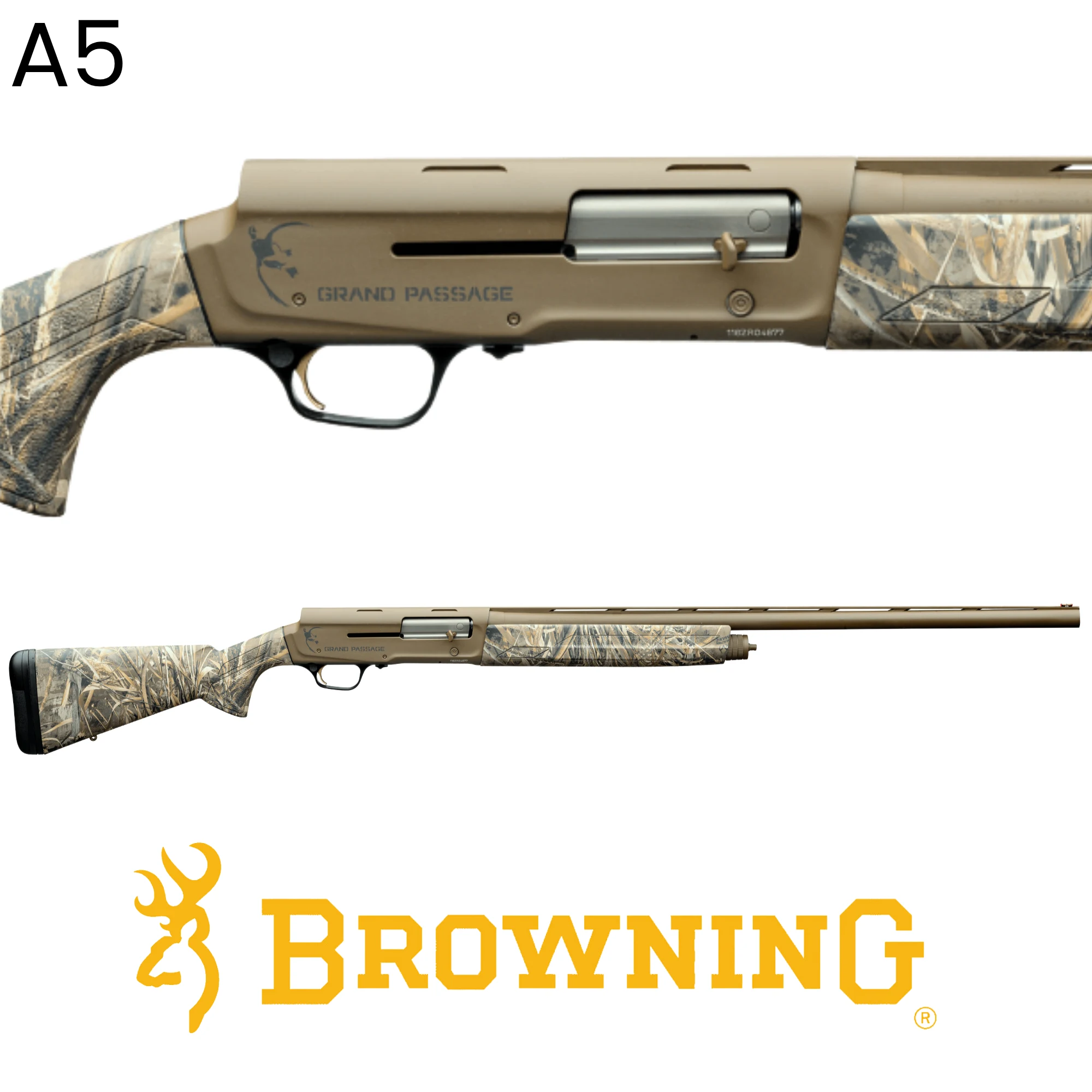 Browning A5 Grand Passage Max5 Yarı Otomatik Av Tüfeği
