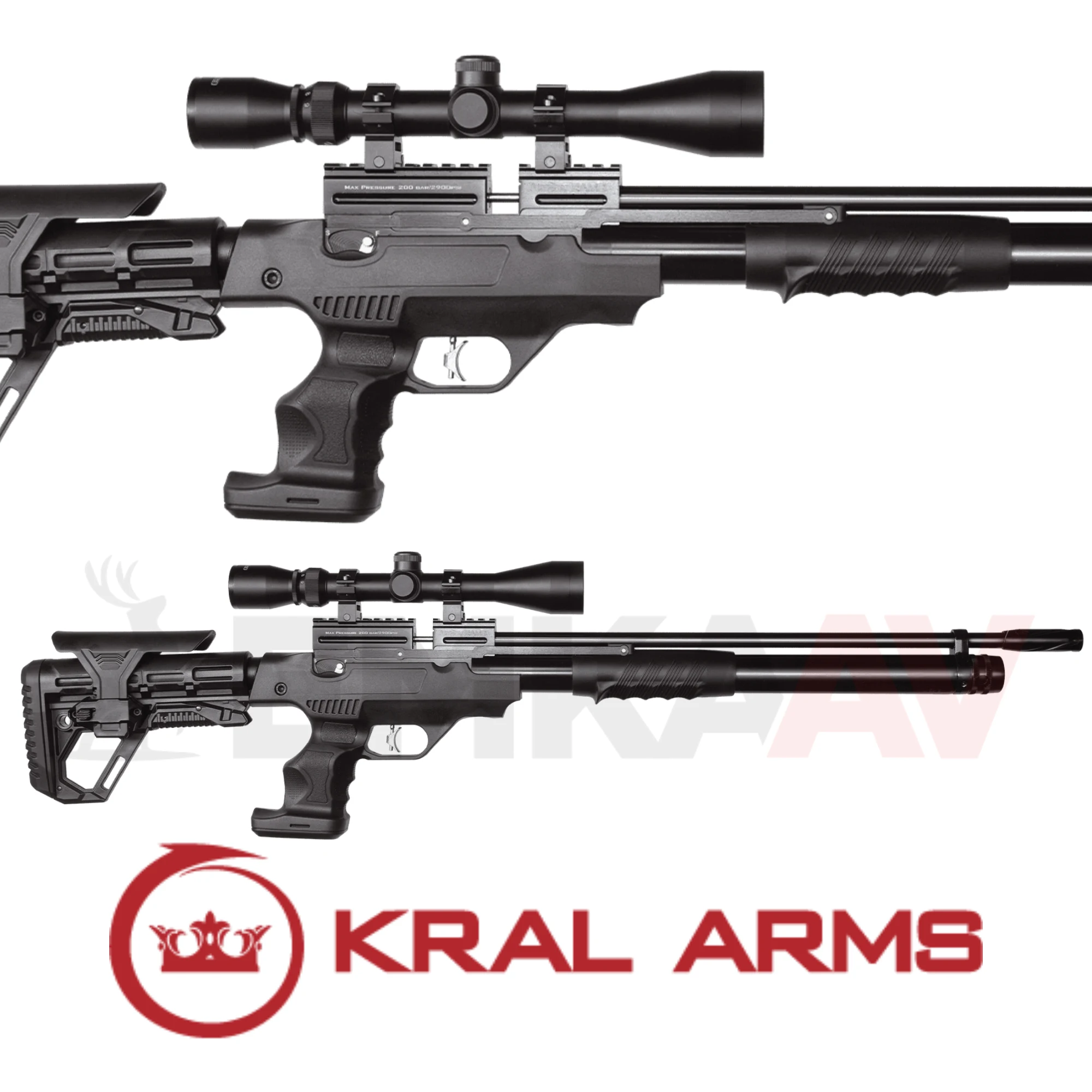 Kral Arms Puncher Rambo S PCP Havalı Tüfek