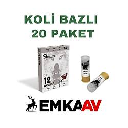 Yaf 12 Cal 9 lu Şavrotin - Koli Bazlı Av Fişekleri