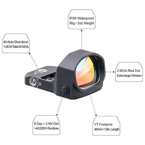 Vector Optics Frenzy 1x20x28 Red Dot Nişangah SCRD-35