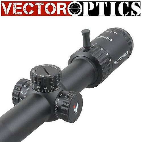 Victoptics S4 6-24x50 SFP Paralaks Tekerli Tüfek Dürbünü OPSL17