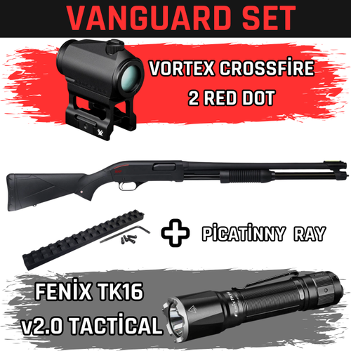 Winchester SXP Defender Vanguard Set - Vortex Crossfire 2 + Fenix TK16 v2.0 + ALG-18
