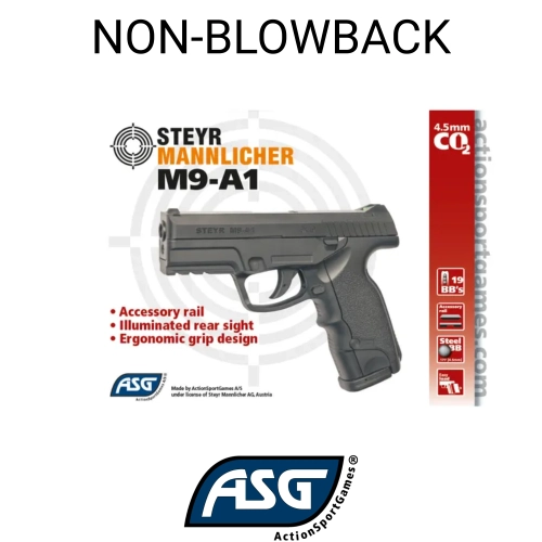 Asg Steyr M9-A1 Siyah Haval� Tabanca 16088
