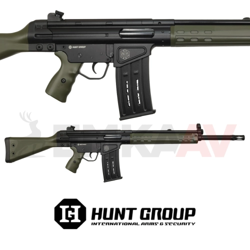 Hunt Group G12-S Haki �arj�rl� Otomatik Av T�fe�i (G3)