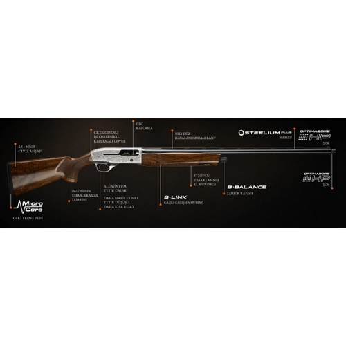 Beretta A400 L Sporting ��lemeli Otomatik Av T�fe�i