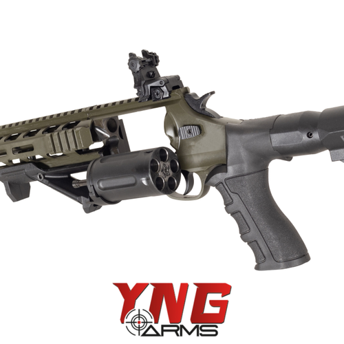 YNG Arms OD Green Taktikal 36 Kalibre Revolver Toplu T�fek