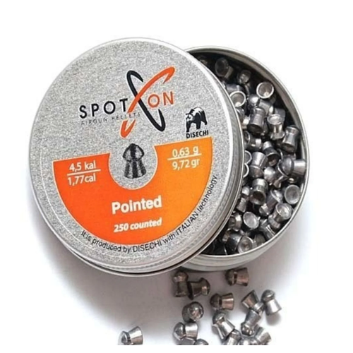 Spoton Pointed 4.5mm 9.72Gr Haval� T�fek Sa�ma / 250 Adet