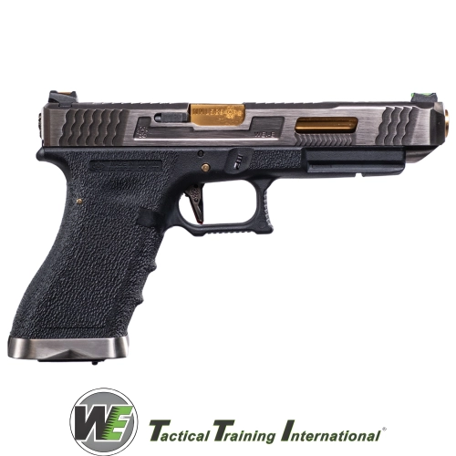 We Glock 34 T1 Silver Airsoft Tabanca (6mm)