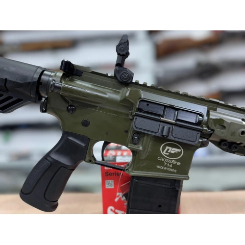 Aksa Crossfire T-1407 Haki 36 Kalibre �arj�rl� Otomatik Av T�fe�i