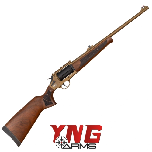 YNG Arms Bronz Ah�ap 36 Kalibre Revolver Toplu T�fek