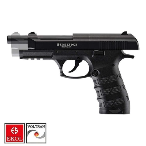 Ekol S P92B Blowback Polimer Siyah Haval Tabanca