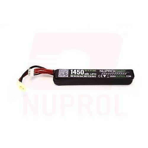 Nuprol AIRSOFT LIPO PIL 11.1V 1450MAH 30C STICK