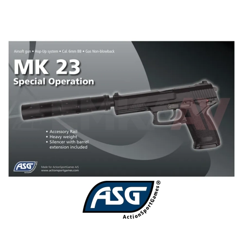 Asg MK23 Special Operations Airsoft Tabanca 14763