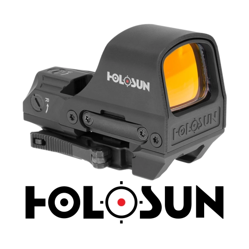 Holosun HS510C Solar Multi-Reticle Open Reflex Sight (2 MOA & 65 MOA Circle)